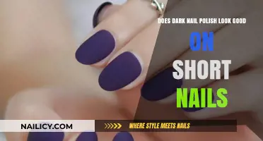 Dark Nail Polish on Short Nails: Flattering or Not?