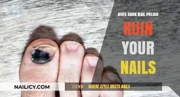 Does Dark Nail Polish Damage Your Nails? The Truth Revealed