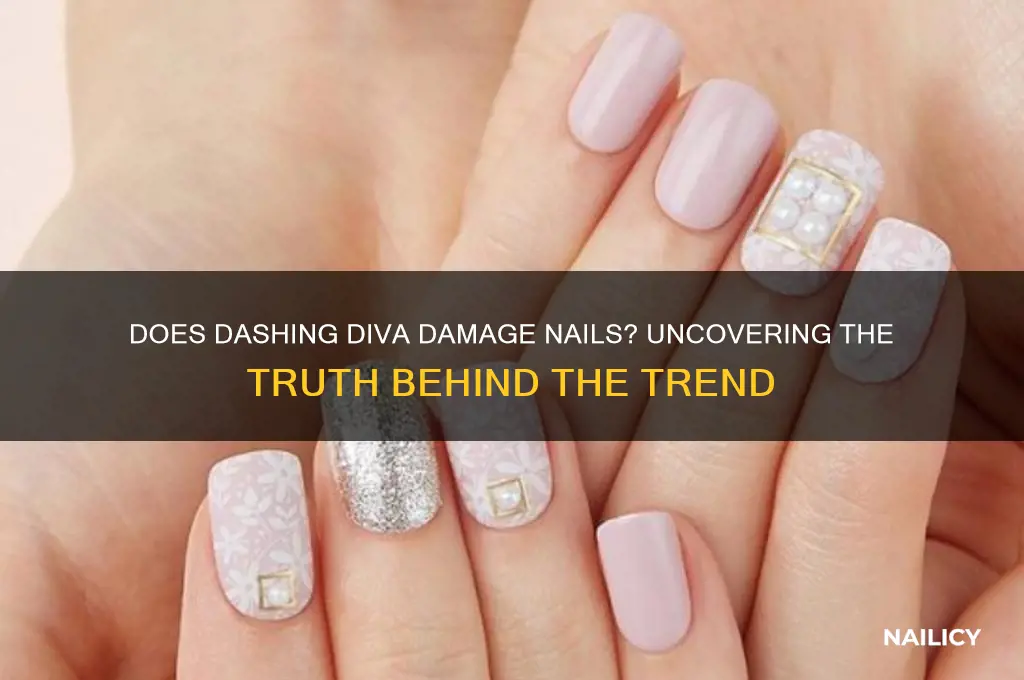 does dashing diva ruin nails