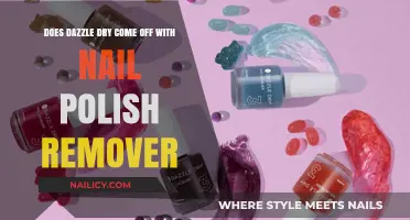 Dazzle Dry: Easy Removal with Nail Polish Remover?