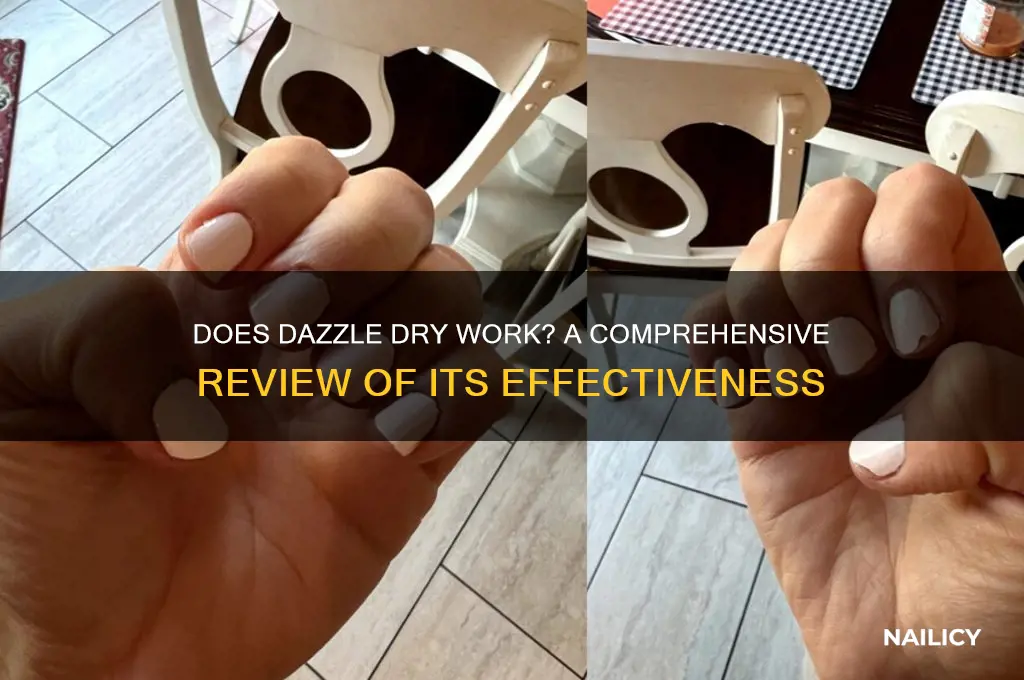 does dazzle dry work