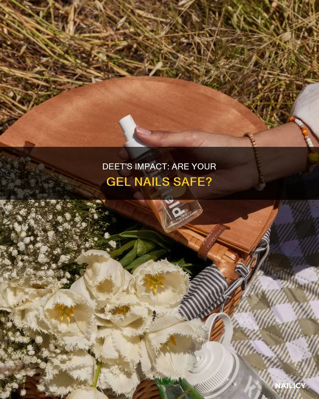 does deet affect gel nails