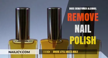 Denatured Alcohol: Effective Nail Polish Remover?