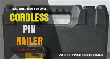Dewalt's Latest Innovation: Cordless 23-Gauge Pin Nailer