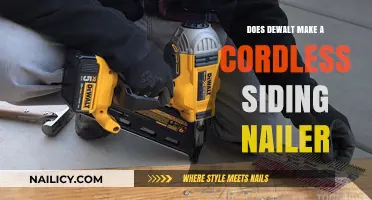 Dewalt's Cordless Siding Nailer: A Comprehensive Overview
