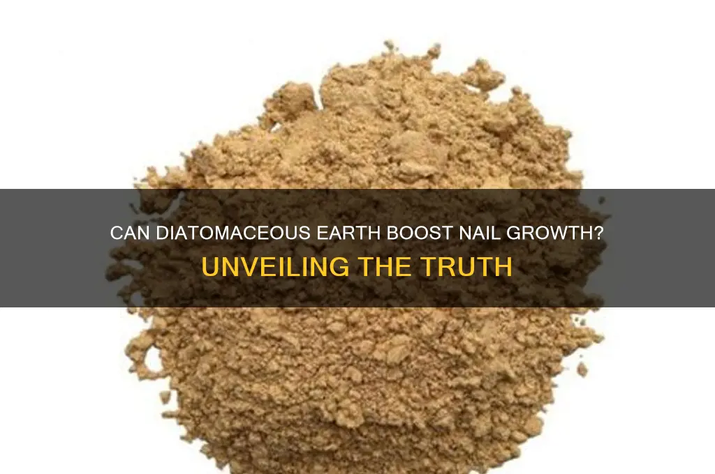does diatomaceous earth make your nails grow