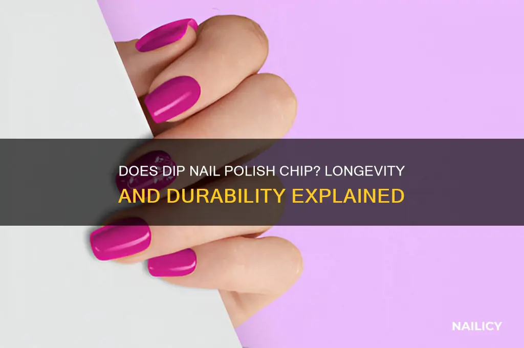 does dip nail polish chip