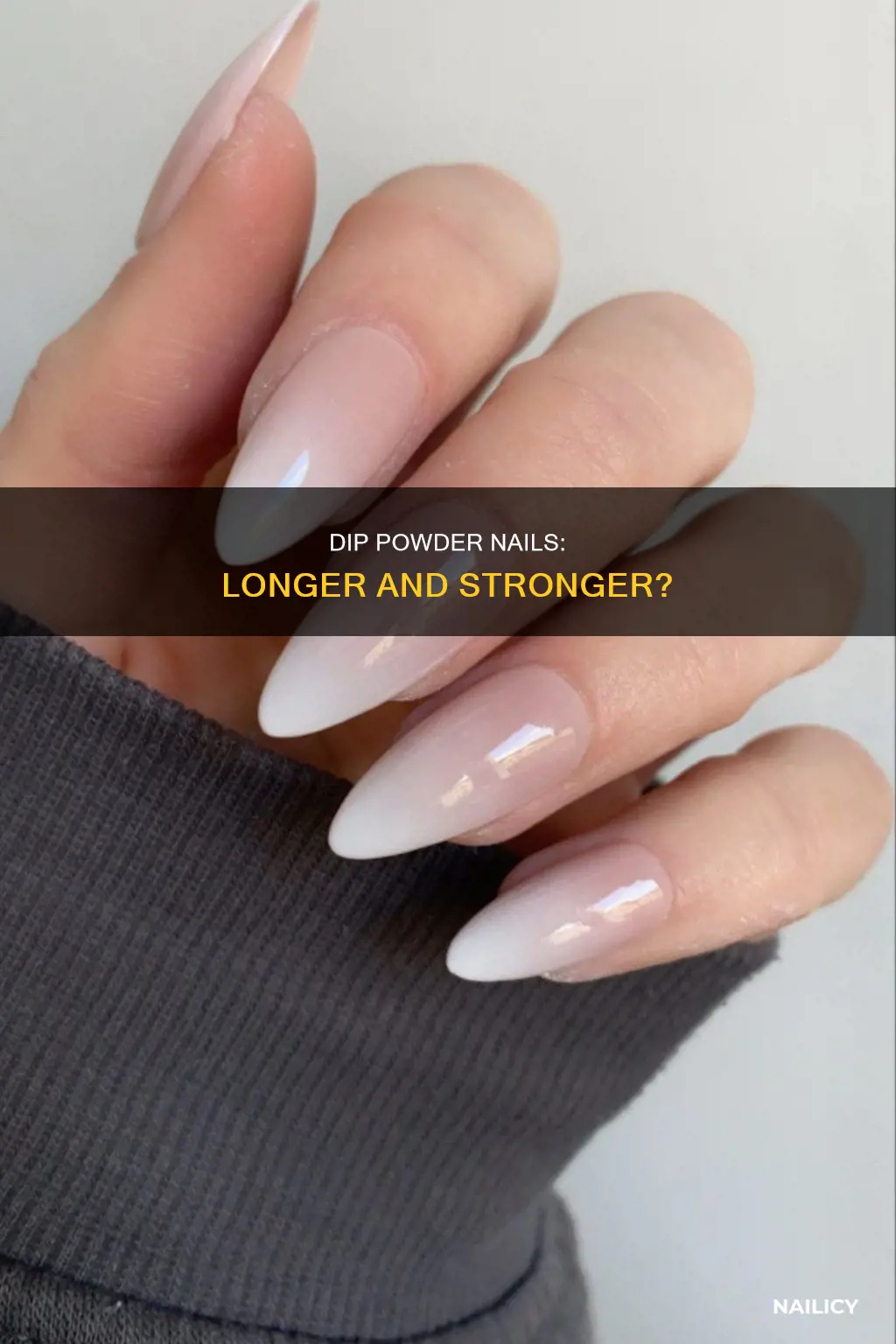 does dip powder make nails longer