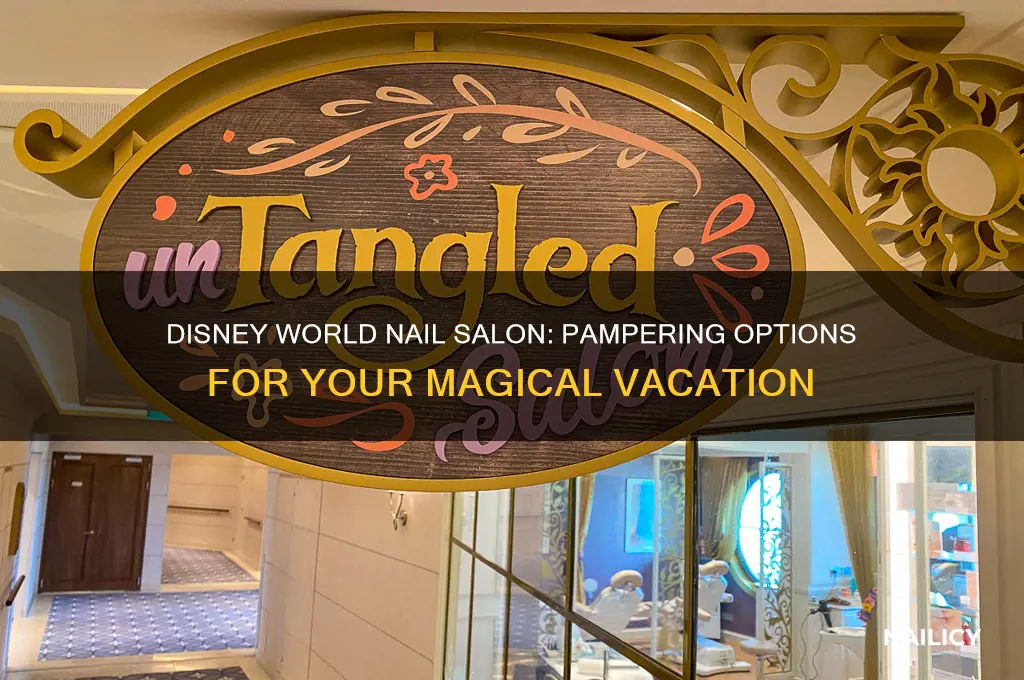 does disney world have a nail salon