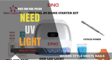 Does DND Nail Polish Require UV Light for Long-Lasting Shine?