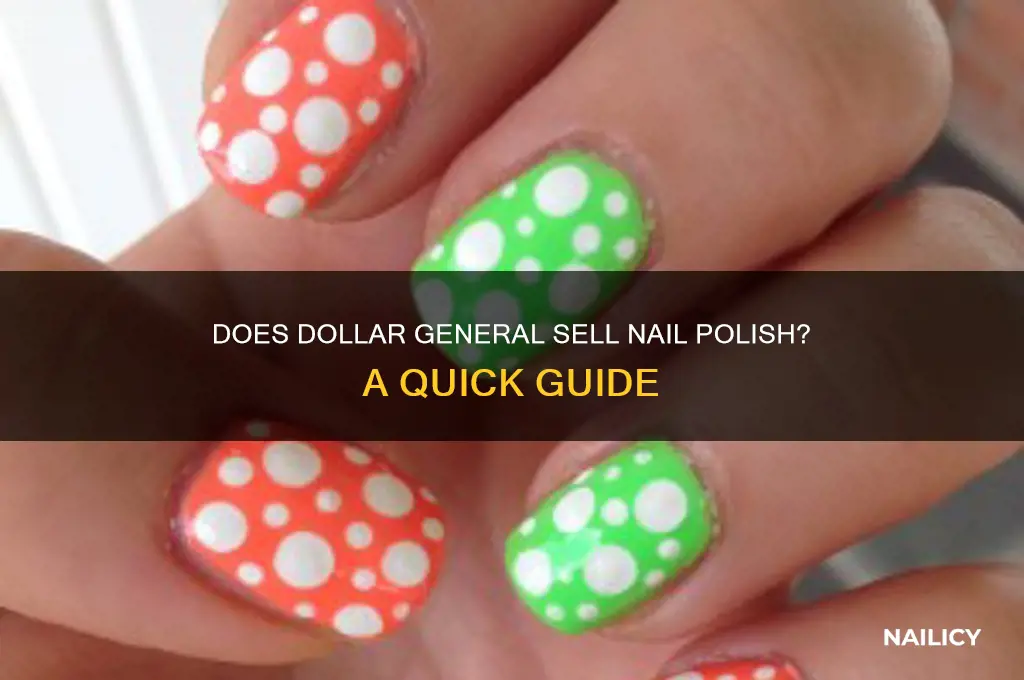 does dollar general have nail polish