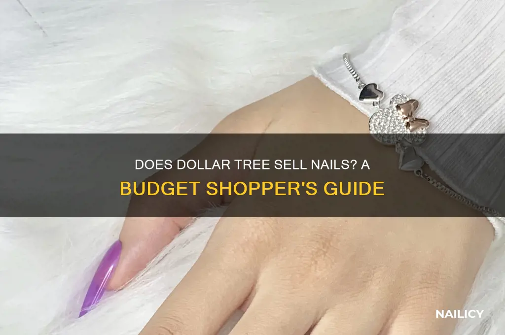 does dollar tree have nails