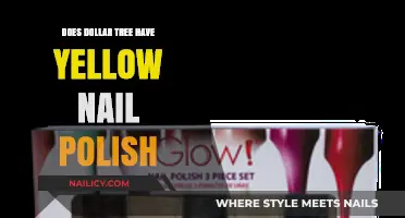 Does Dollar Tree Sell Yellow Nail Polish? Find Out Here!