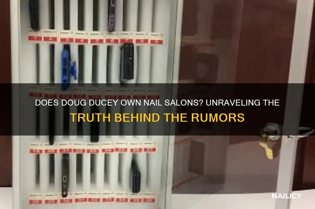 does doug ducey own nail salons