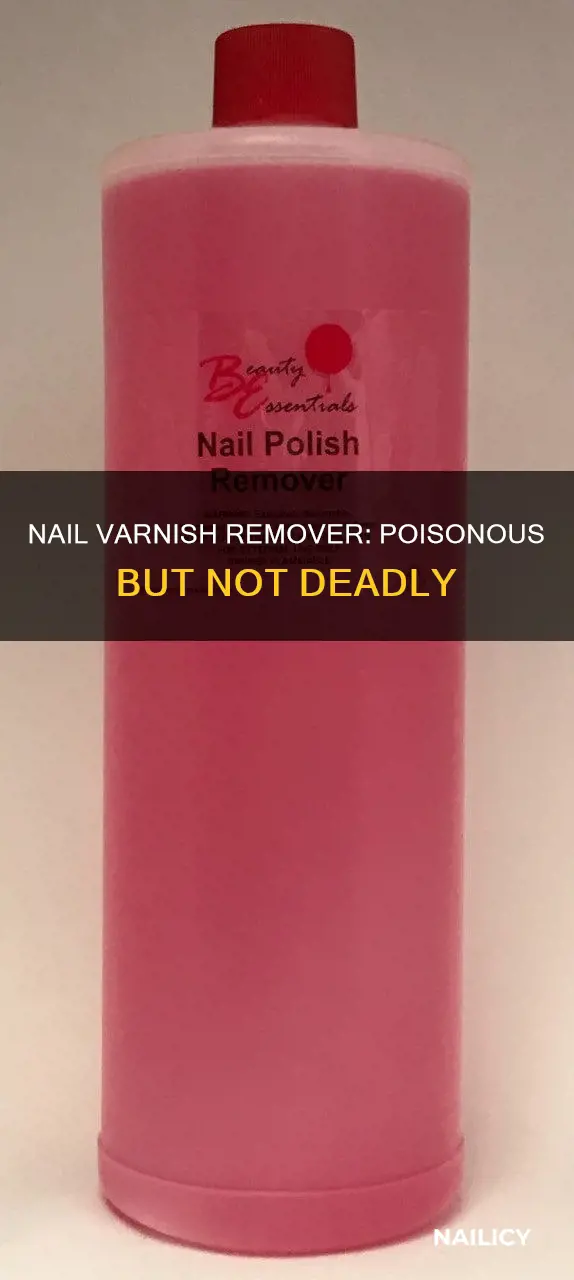 does drinking nail varnish remover kill you