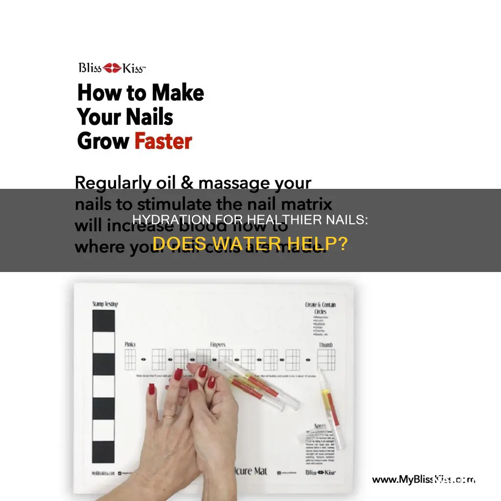 does drinking water help your nails grow longer