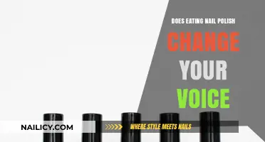 Can Eating Nail Polish Alter Your Voice? Uncovering the Truth