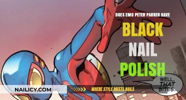 Emo Peter Parker's Black Nail Polish: Fact or Fan Fiction?