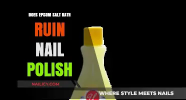 Epsom Salt Baths and Nail Polish: Does Soaking Cause Chipping?