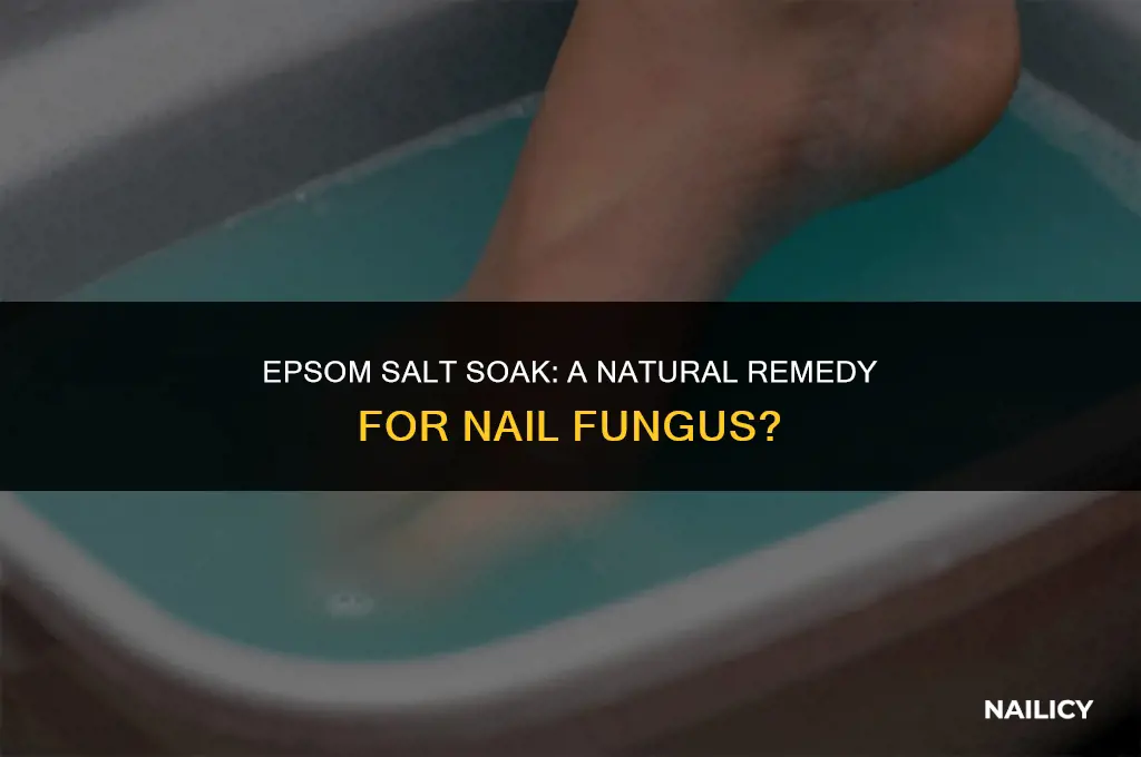 does epsom salt get rid of nail fungus