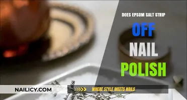 Epsom Salt and Nail Polish: Does It Really Strip It Off?