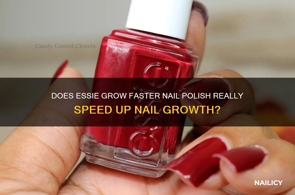 does essie grow faster nail polish work