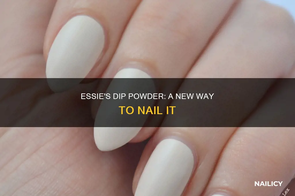 does essie make dip powder