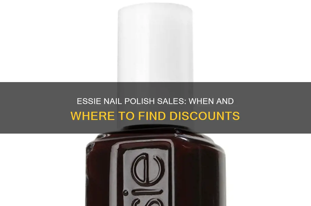 does essie nail polish ever go on sale