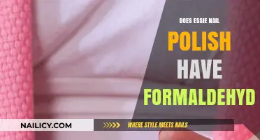 Essie Nail Polish: Formaldehyde-Free or Hidden Ingredient?