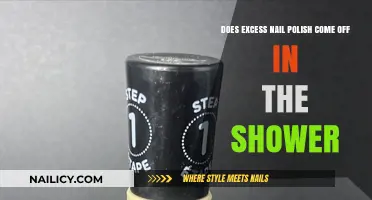 Does Excess Nail Polish Wash Off in the Shower? Find Out!