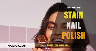 Does Fake Tan Stain Nail Polish? Tips to Prevent Discoloration