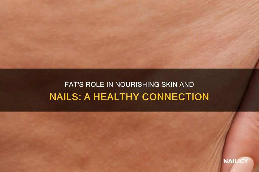 does fat help wtih healthy skin and nails