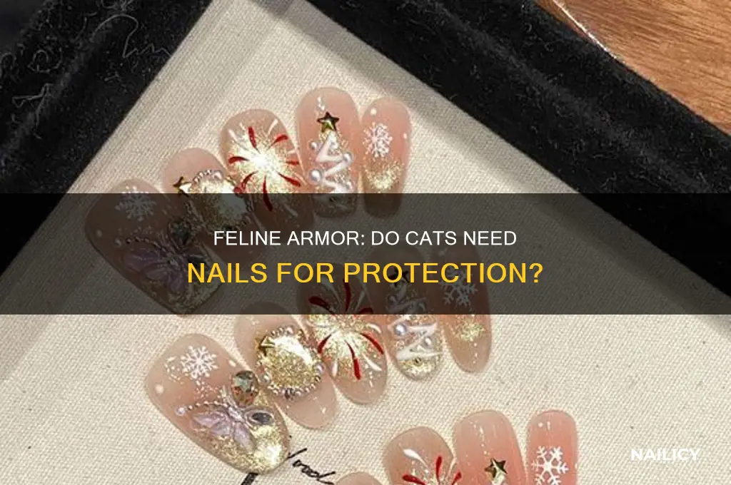 does feline armor require nails