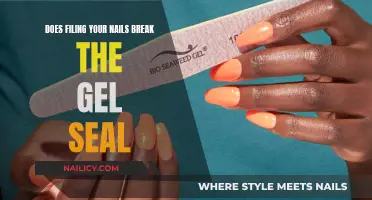 Nail Filing: Breaking Gel Seals?