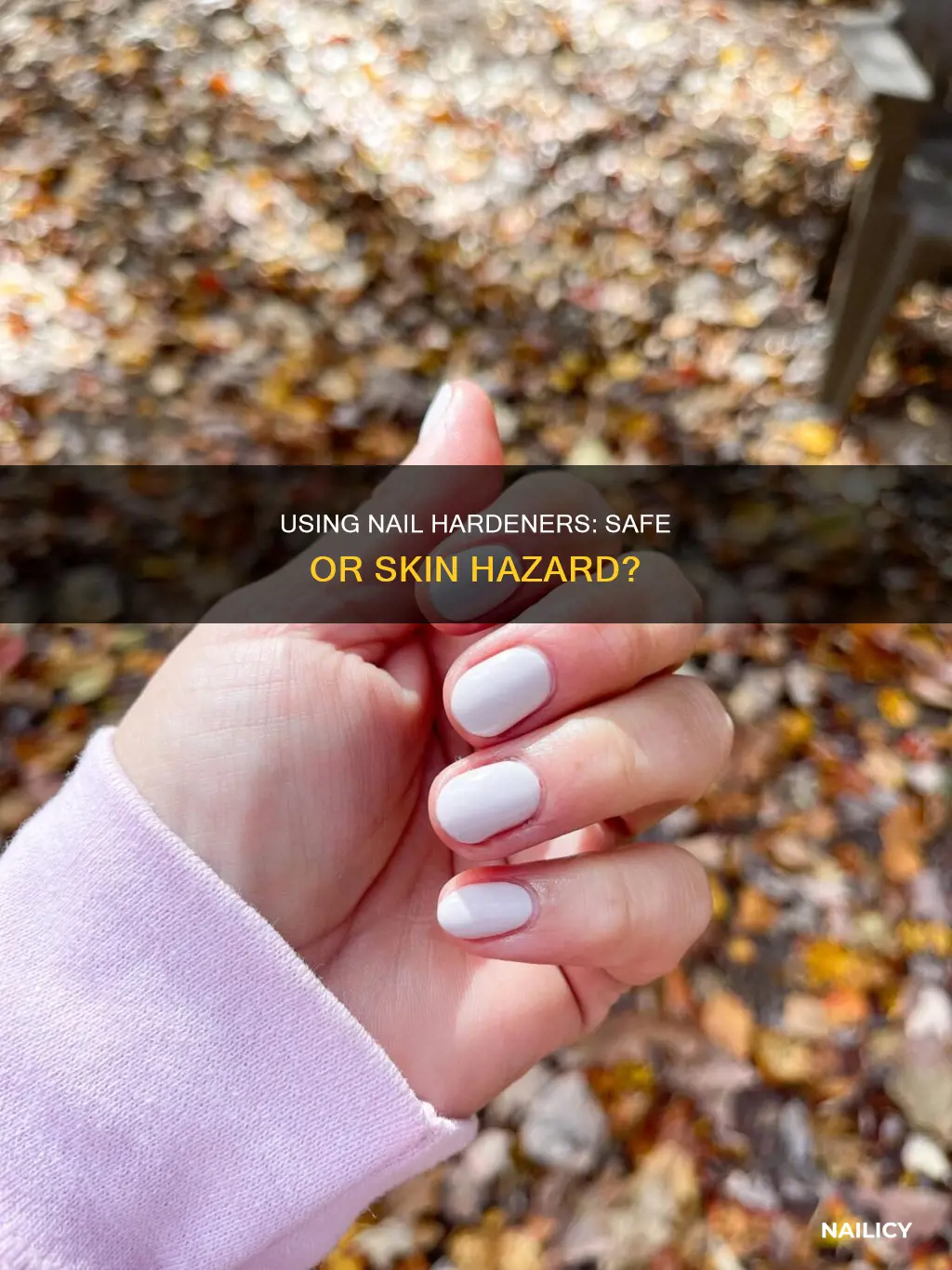 does finger nail hardener hurt your skin