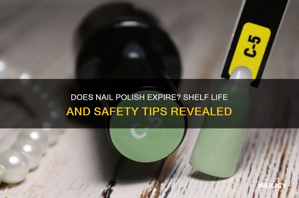 does finger nail polish expire