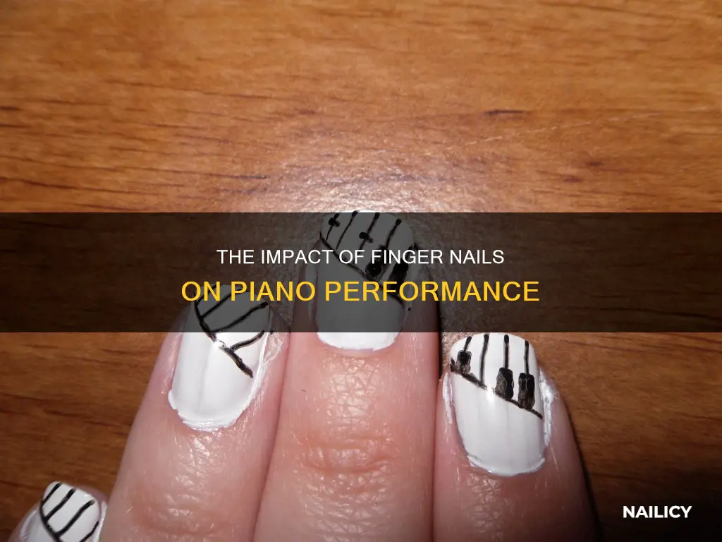 does finger nails harm piano