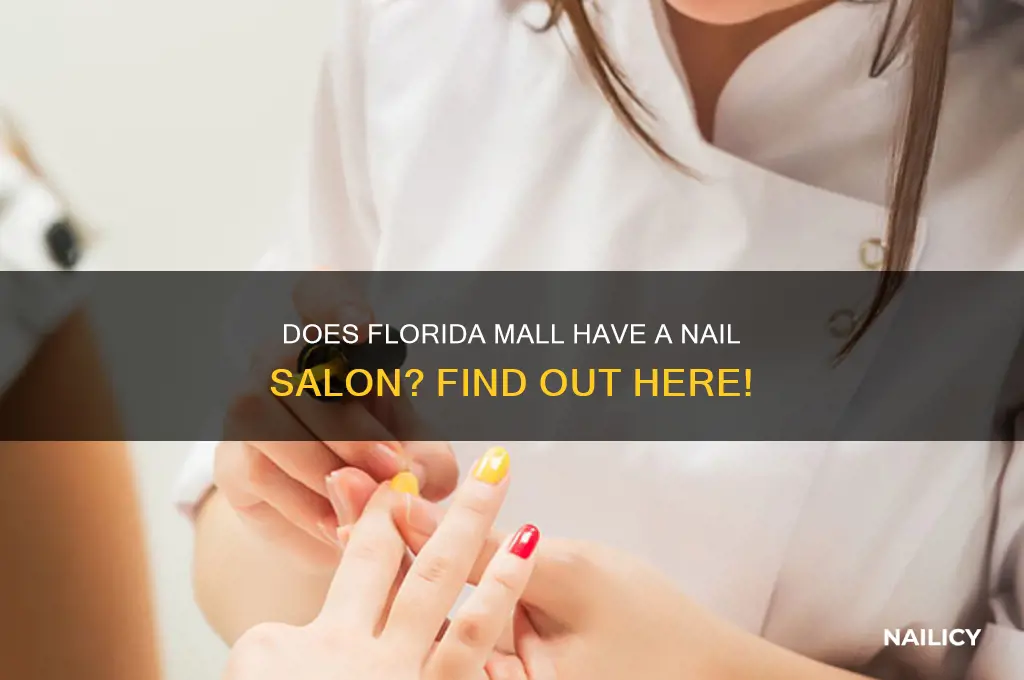 does florida mall have a nail salon
