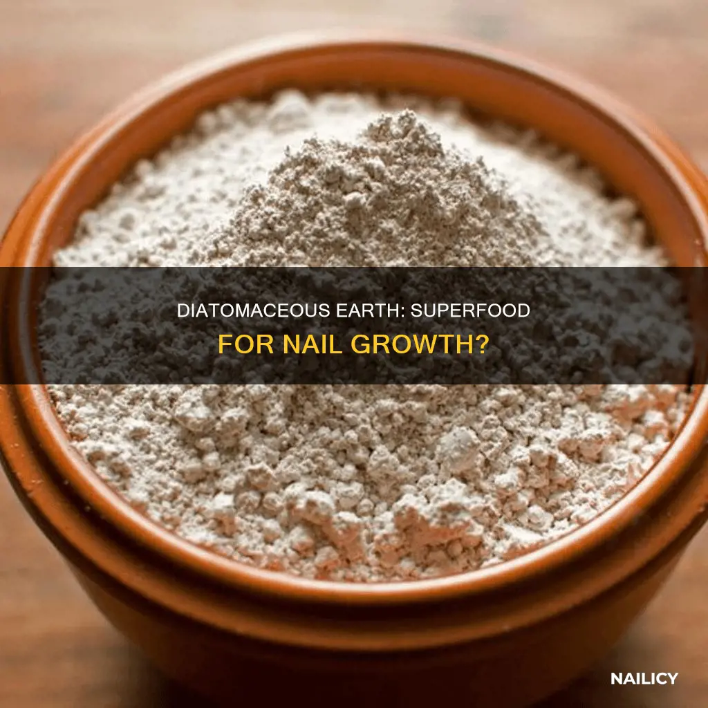 does food grade diatmaceous earth help nails grow