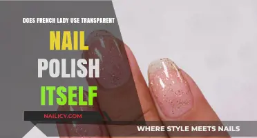 French Lady's Nail Care: Transparent Polish Alone or Base Coat?