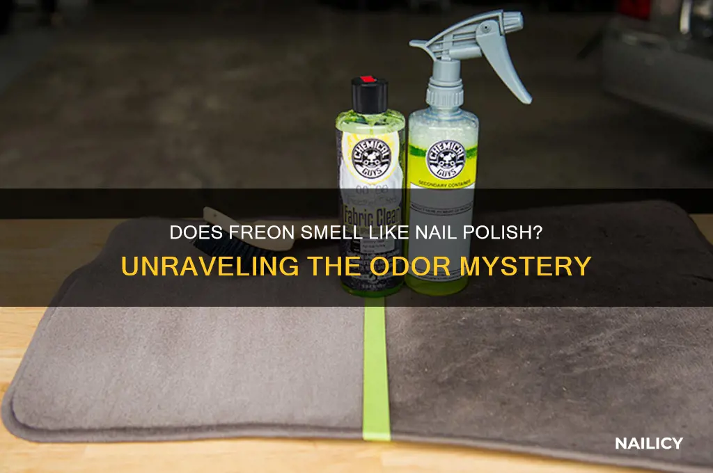 does freon smell like nail polish