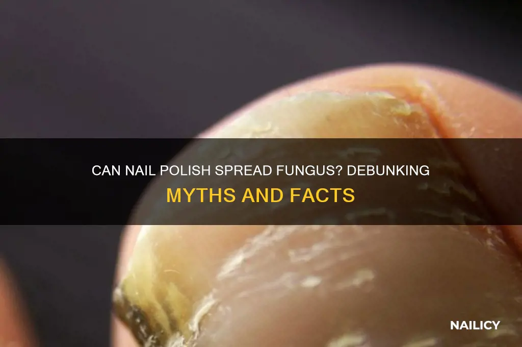 does fungus spread through nail polish