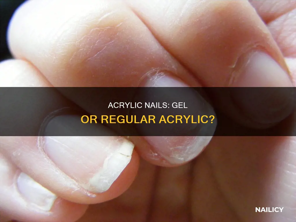 does gel acrylic nails work better