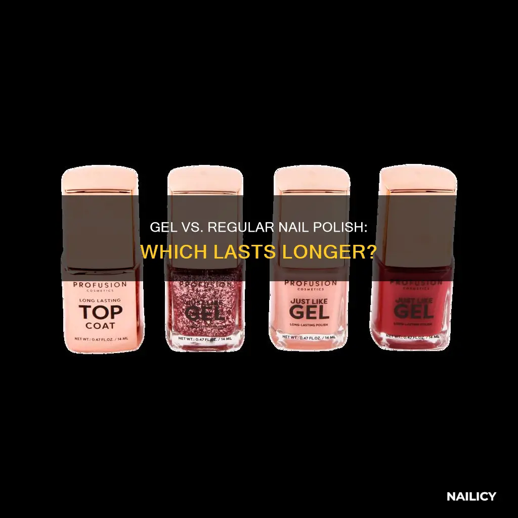 does gel last longer than regular nail polish