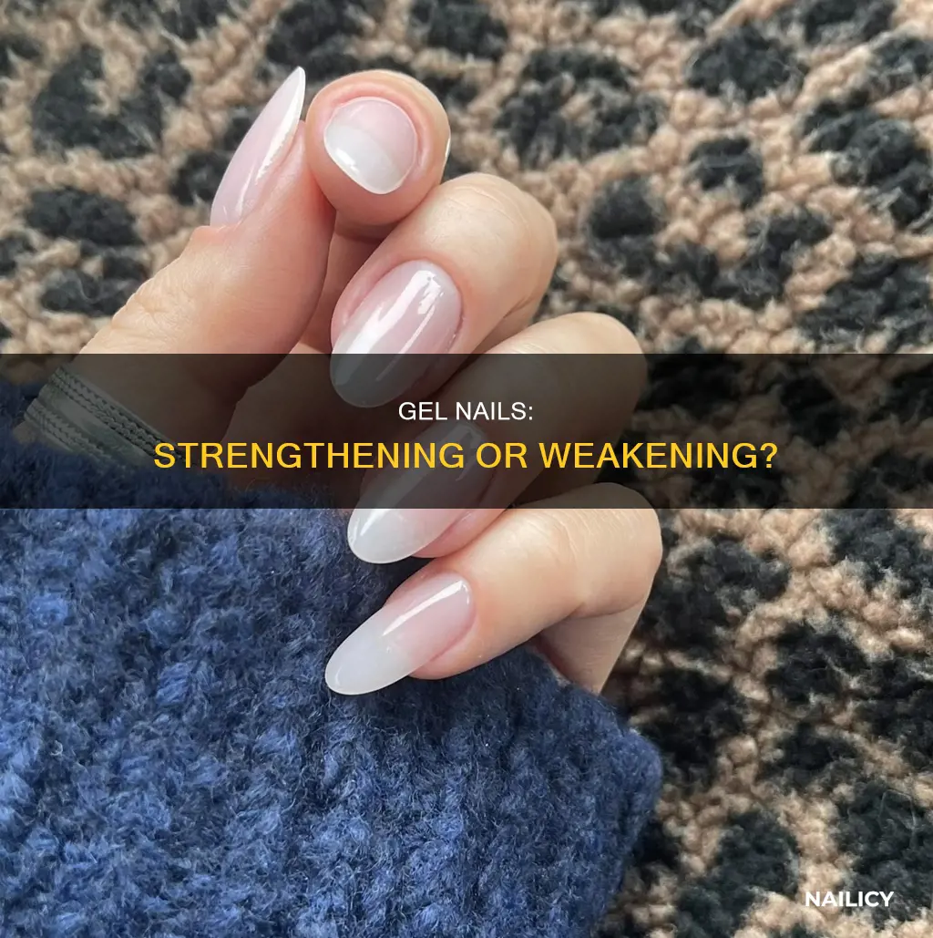 does gel make nails stronger