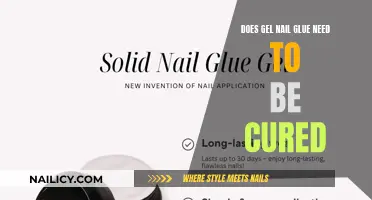 Gel Nail Glue: Cure or Not to Cure?