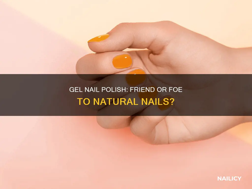 does gel nail polish bad ruin natural nails