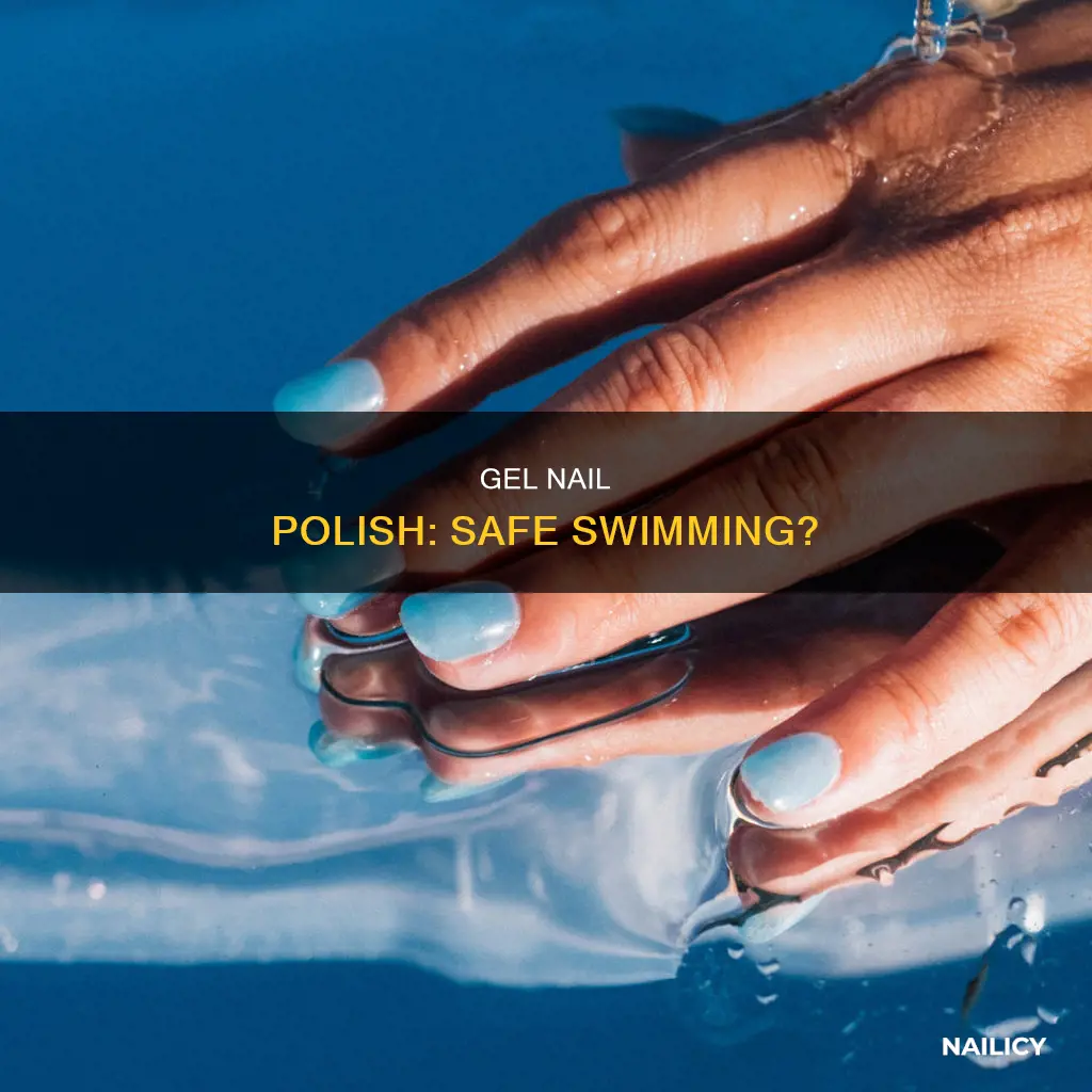 does gel nail polish come off in the pool