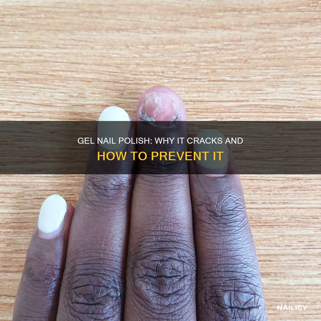 does gel nail polish crack