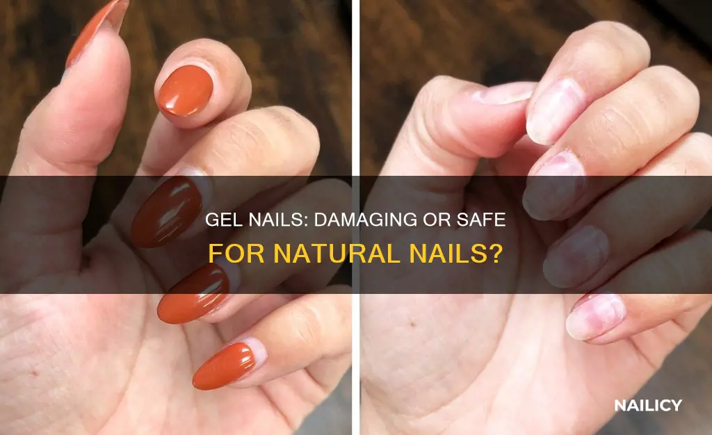 does gel nails damage your natural nails